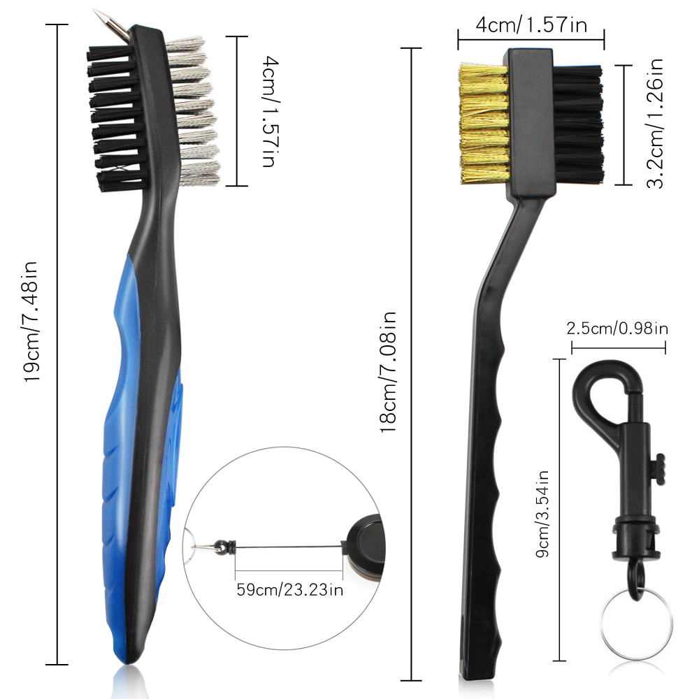 2Pcs/Set Golf Club Brush Golf  - đánh giá và giá Golf Equipment Wholesale
