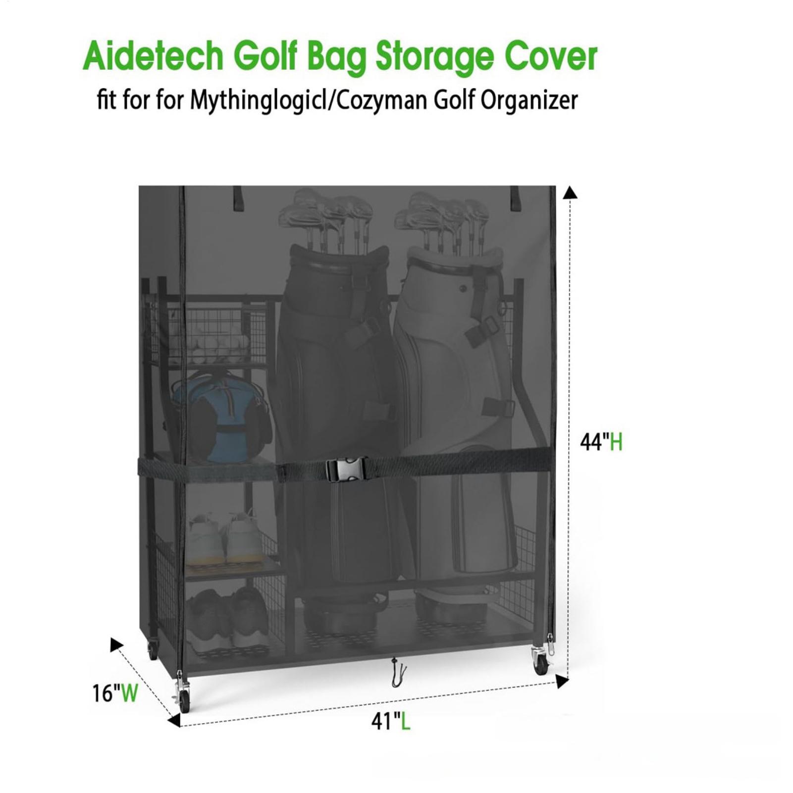 Golf Bag Storage Cover Oxford  - đánh giá và giá Golf Equipment Garage Organizer