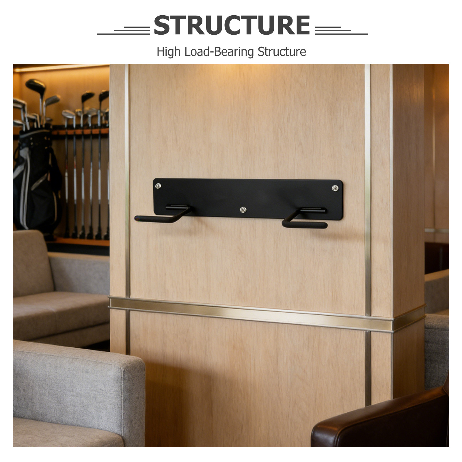 Wall Mounted Golf Bag Storage  - đánh giá và giá Golf Equipment Garage Organizer